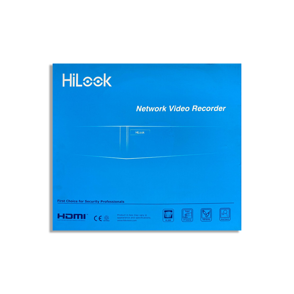  HiLook-7616ni-sp 16 Kanal IP Poe NVR Video Recorder 2x2tb HDDs