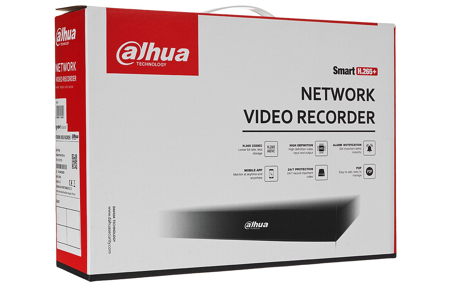 Dahua NVR4216-16P-4KS2 / L NVR4232-16P-4KS2 / L PoE NVR Pro Ağ Video Kayıt Cihazı 1U, 16PoE, 4K ve H.265