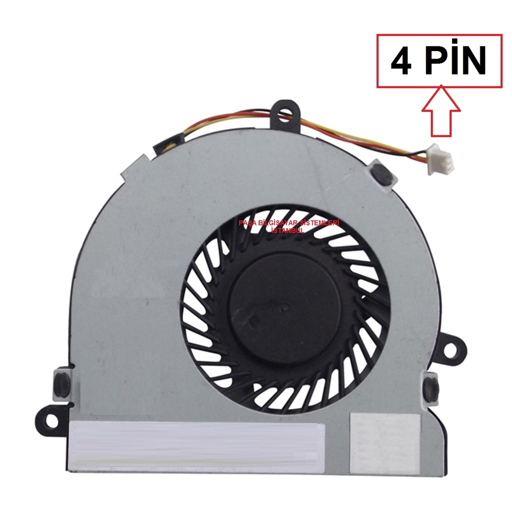 Hp 15 Ac 4.Pin Notbook Fan 