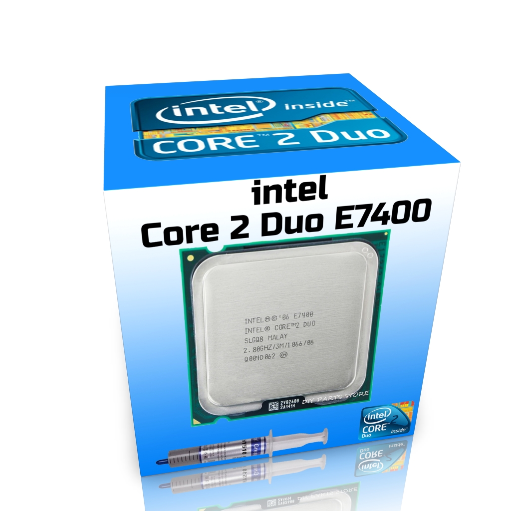 Core2Duo E7400 işlemci 2.8Ghz 1066 MHz Çift Çekirdek İşlemci (Refurbished)