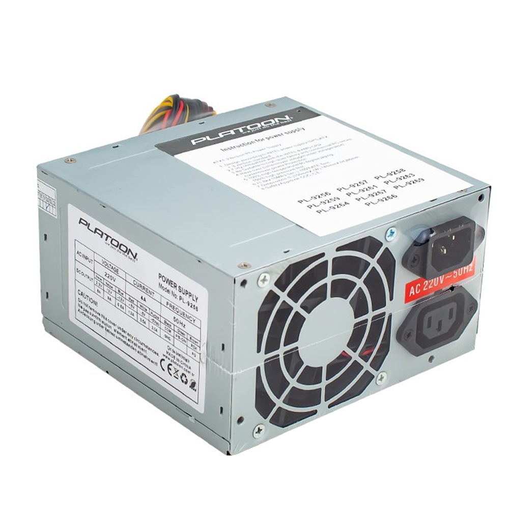 PLATOON PL-9256 200 Watt 8CM FANLI KUTUSUZ POWER SUPPLY