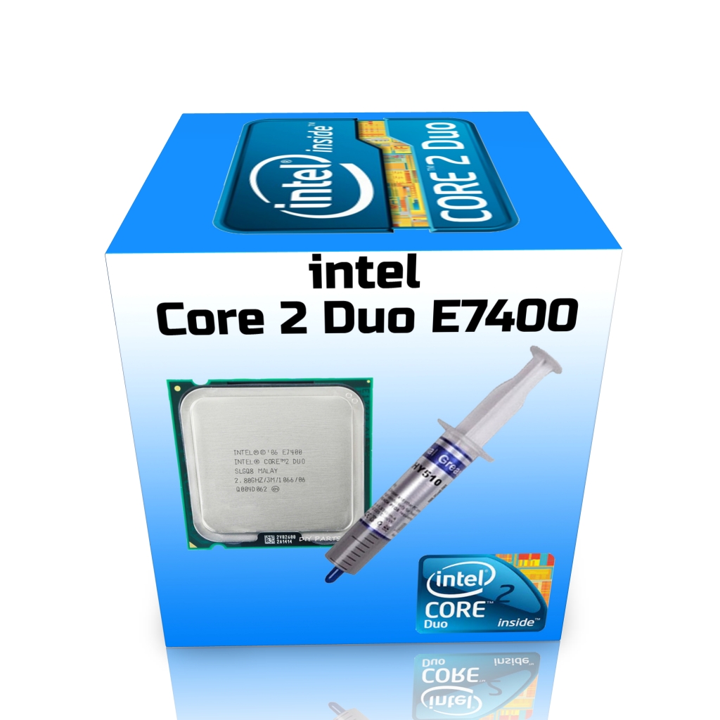 Core2Duo E7400 işlemci 2.8Ghz 1066 MHz Çift Çekirdek İşlemci (Refurbished)