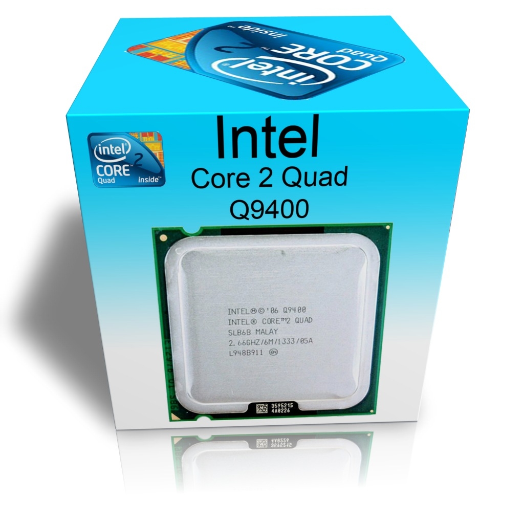 Core2Quad Q9400 işlemci 2.66 GHz 1333 Mhz Dört Çekirdek İşlemci (Refurbished)