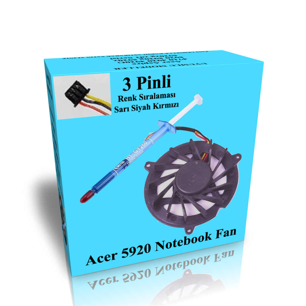 Acer 4920 Fan işlemci Fanı Soğutucu Fan acas5920f