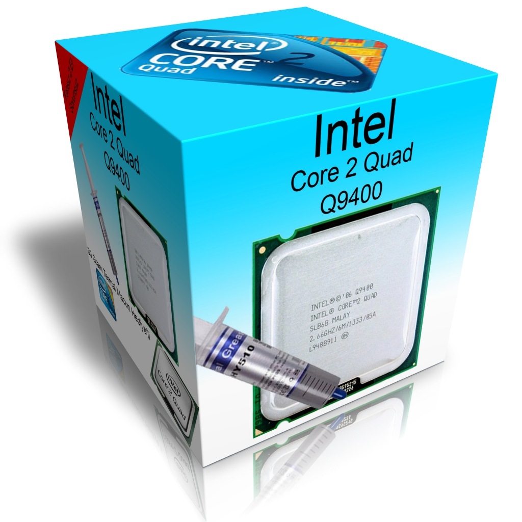 Core2Quad Q9400 işlemci 2.66 GHz 1333 Mhz Dört Çekirdek İşlemci (Refurbished)