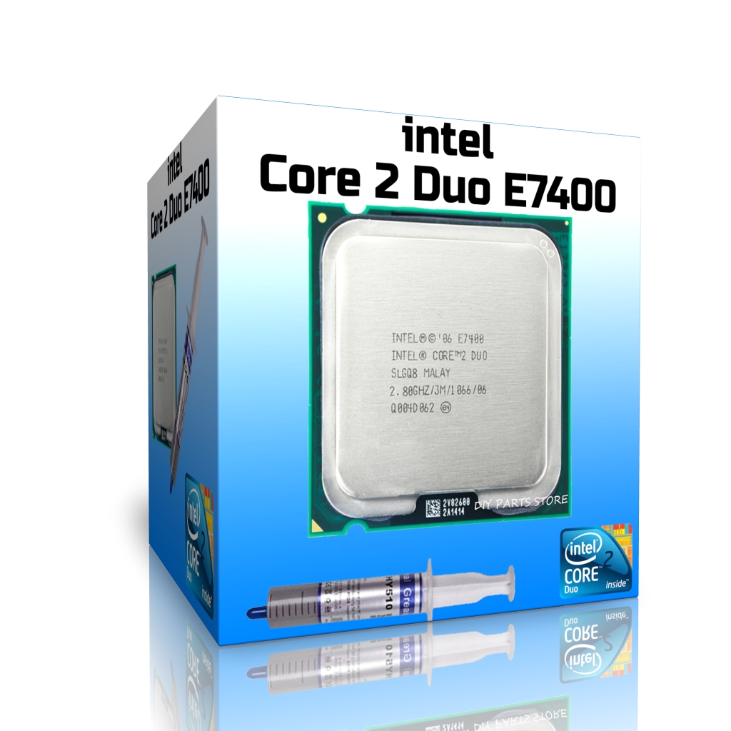 Core2Duo E7400 işlemci 2.8Ghz 1066 MHz Çift Çekirdek İşlemci (Refurbished)
