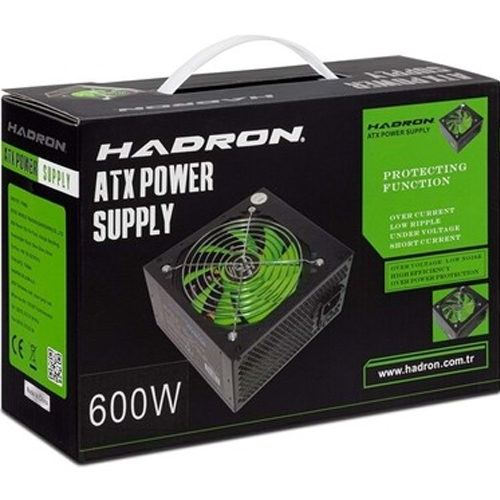 Hadron 600 Watt Power Supply Masaüstü Bilgisayar Güç Kaynağı