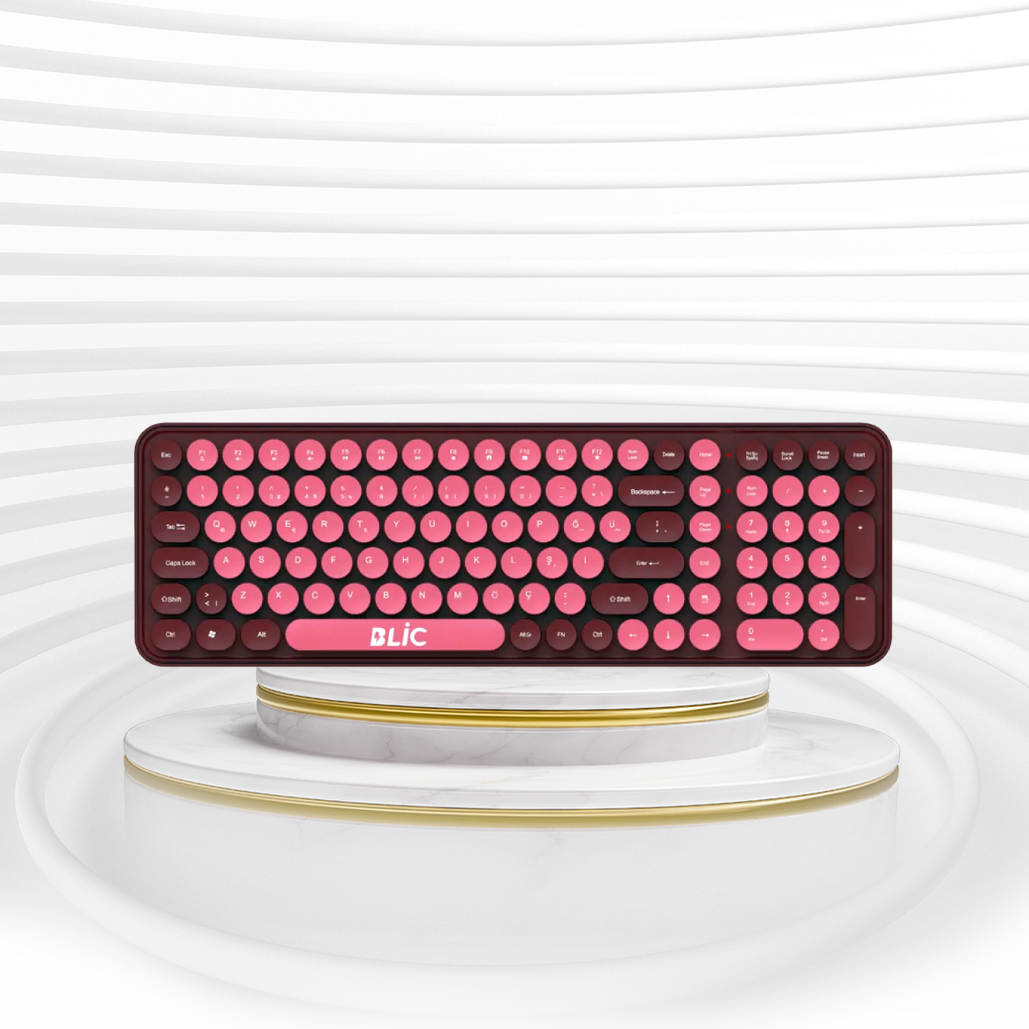 BKB6 Ofis İş Yeri 2.4 GHz  Kablosuz Klavye Mouse Seti