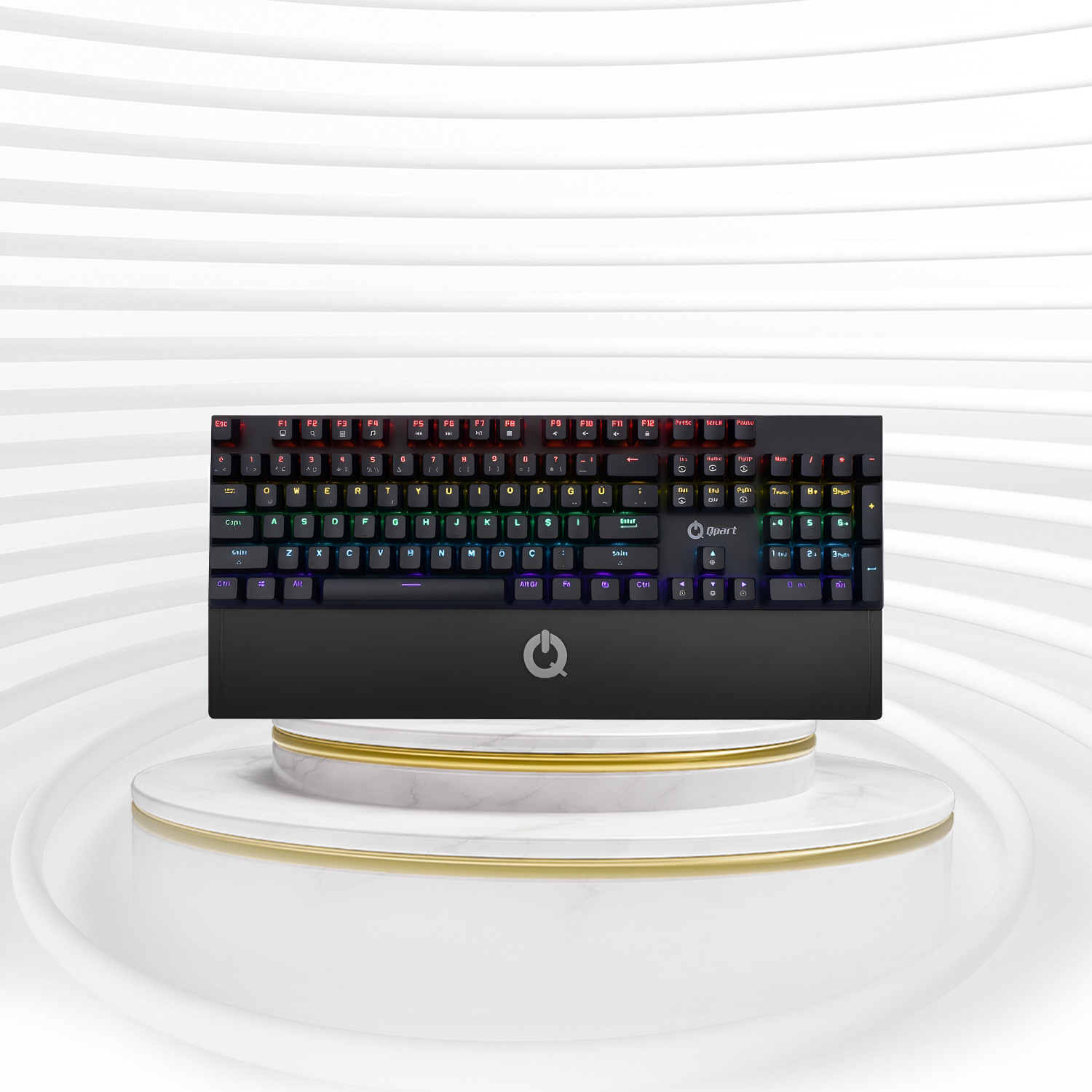 Qpart Mech-2000 Kablolu RGB Mekanik Klavye