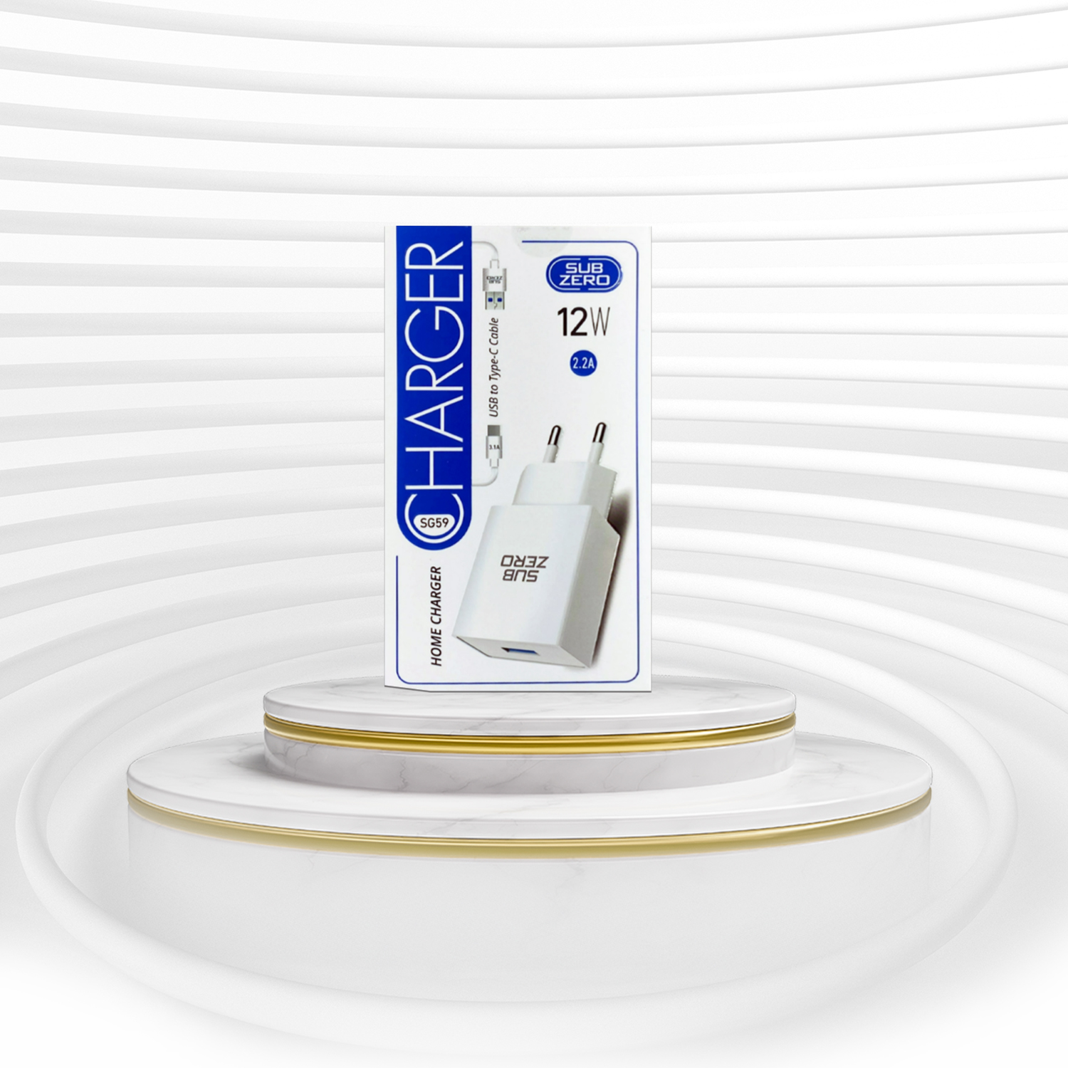 Subzero Sg59 Type-C 2.2a Ev Şarj  12w