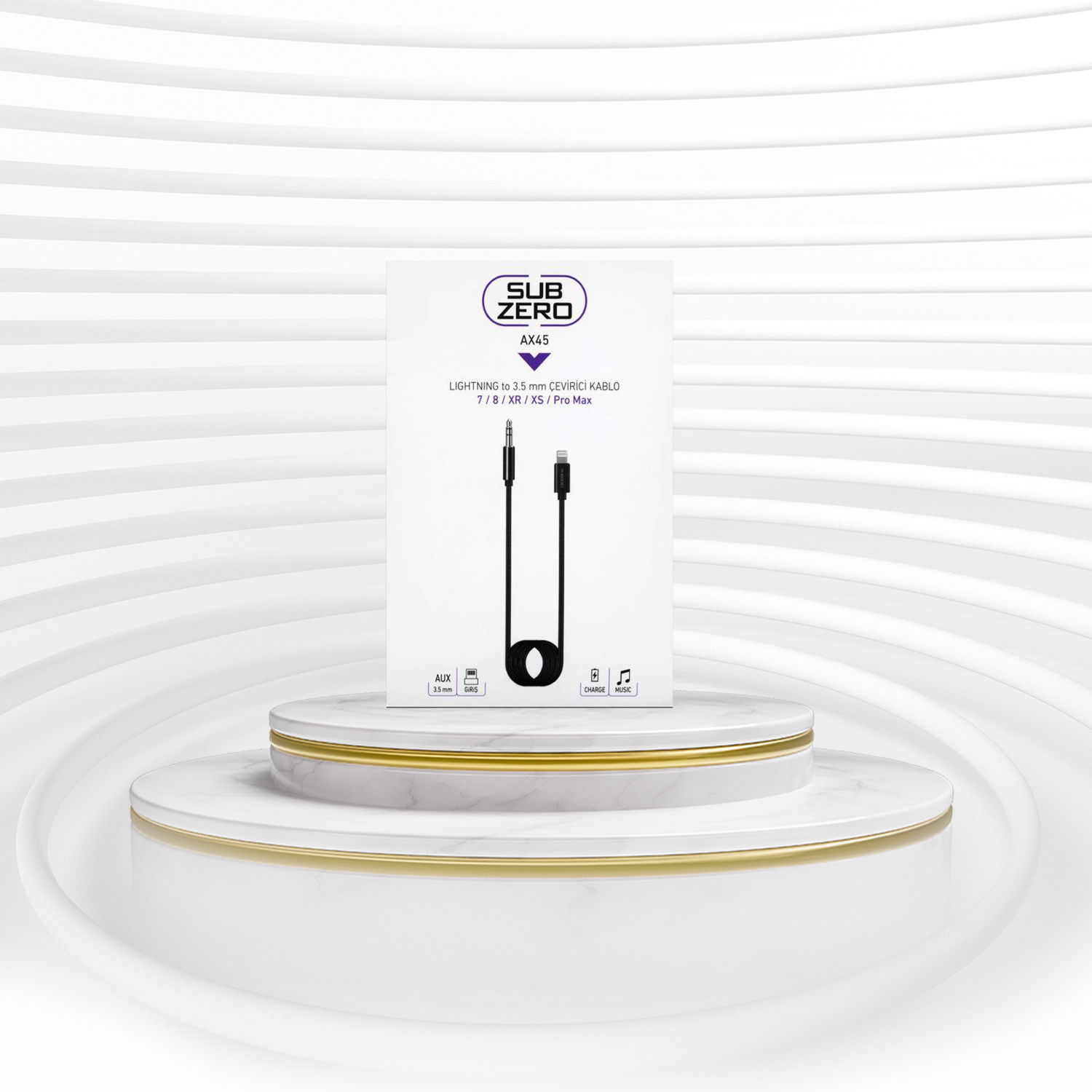SUBZERO AX45 LIGHTNING AUX KABLO