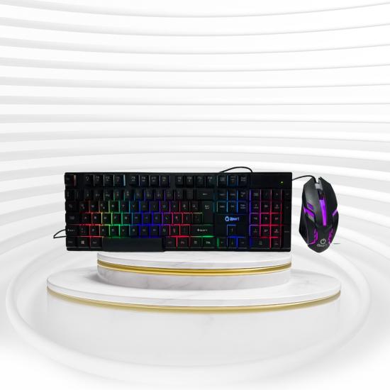 Qpart Gm14 Oyuncu Klavye & Mouse Set