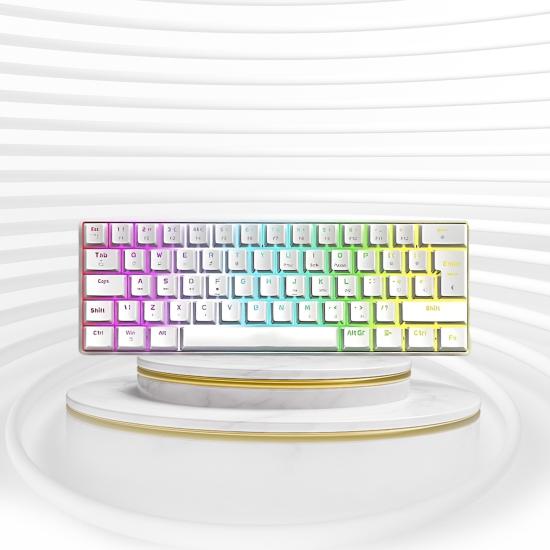 Blic Blue Swicth Mini Rgb Mekanik Q Oyun Klavyesi T60