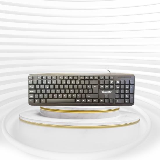Usb Kablolu Siyah Türkçe Standart Klavye Vr-Kb700st